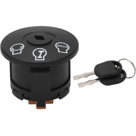 TUSERXLN Interrupteur d'allumage avec clé 925-04228 pour tracteur de pelouse Cub Cadet RZT50 RZT54 RZT-S42 RZT-S46 RZT-S50 RZT-S54