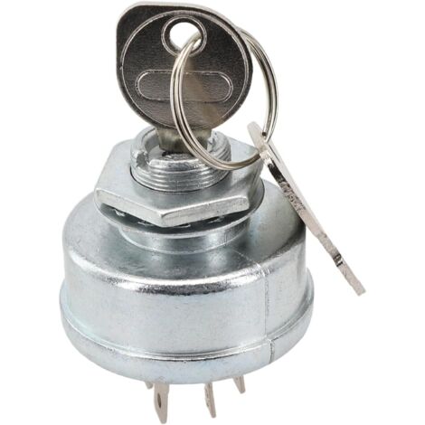 Interrupteur d'allumage avec clé pour tracteur pour Toro Groundsmaster 172 322 325, démarreur d'allumage pour tondeuse à gazon 131095 430-334 27-2360