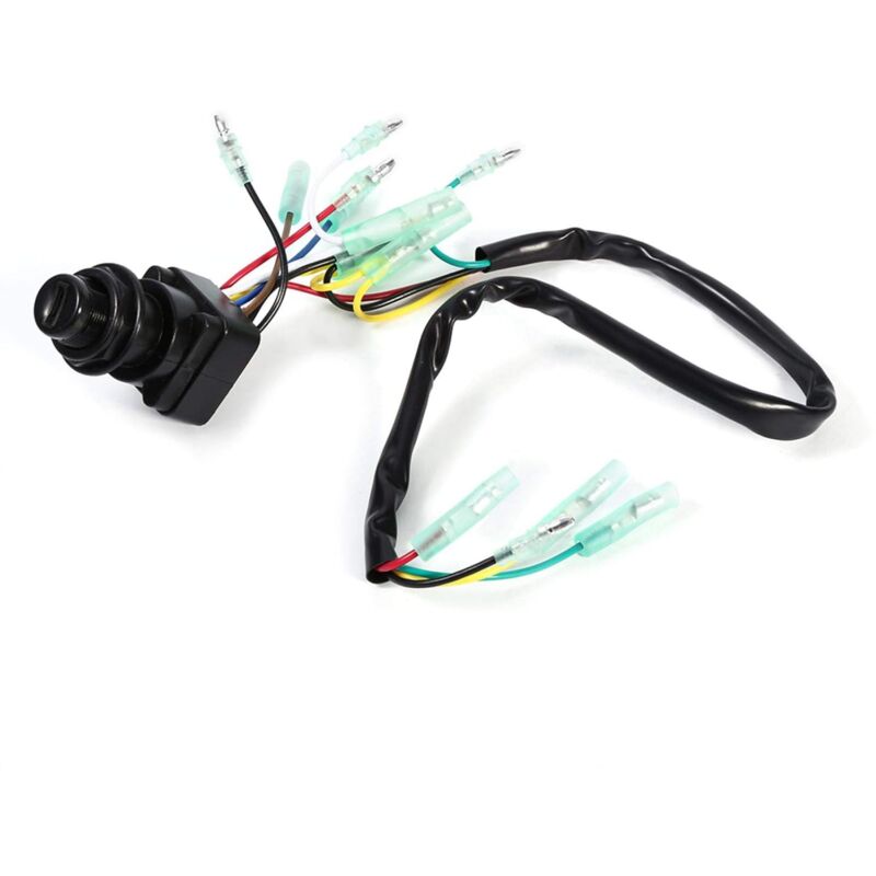 Tonchean - Interrupteur d'allumage marin avec clé pour moteur hors-bord Yamaha, boîtier de commande 703-82510-43-00