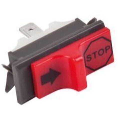 Interrupteur d'arrêt compatible tronçonneuse HUSQVARNA 136 - 136 LE - 137 - 137 E