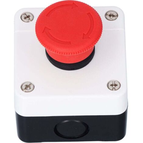 Interrupteur D'Arrêt D'Urgence Bouton Champignon Étanche Pour Circuits Automatiques