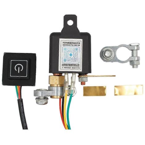 Interrupteur de Batterie Automatique avec Bluetooth - Coupe-Circuit pour Voiture