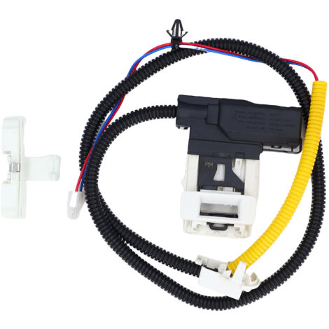 Interrupteur de Blocage de Couvercle pour Machine à Laver W10837741 W11307244 ABS avec Accessoire