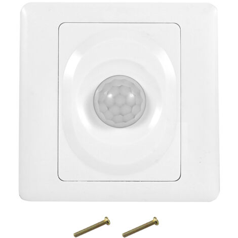 Interrupteur de capteur de mouvement infrarouge réglable IR, module automatique pour le contrôle de la lumière monté au mur