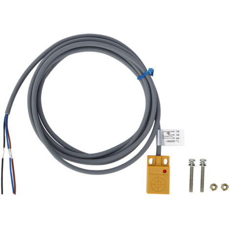 – Interrupteur de Capteur de proximité, Type Inductif, Coque ABS DC12-24V, 3 Fils PNP NO 5mm, Accessoires Professionnels