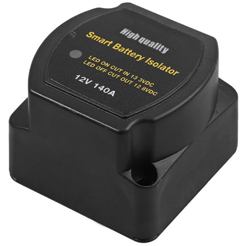 Lifcausal - Interrupteur de charge automatique rv 12 v 24 v, isolateur de batterie double intelligent, relais sensible à la tension, compatible avec