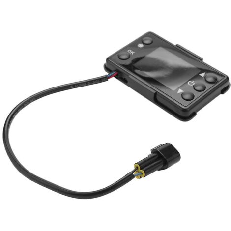 Interrupteur de chauffage de stationnement avec moniteur LCD 12 V/24 V 3/5 kW, contrôleur universel pour appareil de chauffage de voiture