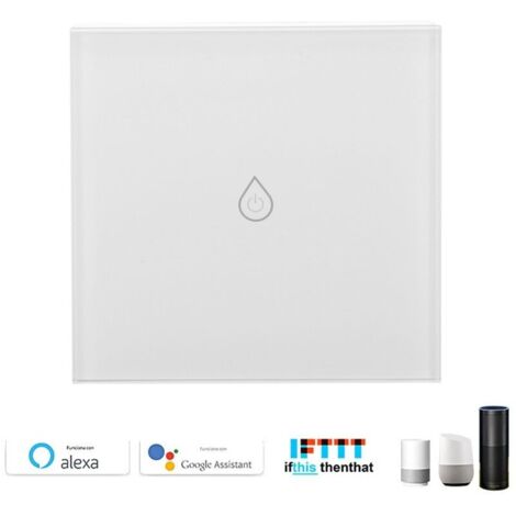 Interrupteur de chauffe-eau électrique WiFi haute puissance Smart Touch pour TUYA 16A 110-240V pour l'hôtellerie--