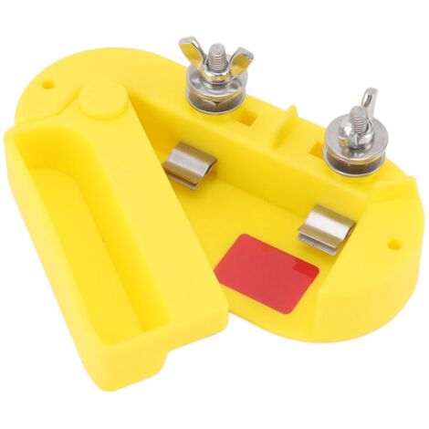 Interrupteur de clôture électrique portable avec tendeur de fil en plastique pour ferme d'élevage