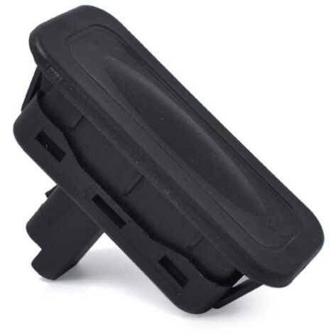 Interrupteur de coffre central verrouillage pour Renault Clio Megane Captur Kangoo Fluence, bouton de hayon noir 8200076256