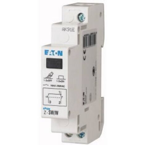 Interrupteur de commande 16 A 1 inverseur (RT) 250 V/AC Eaton 276303