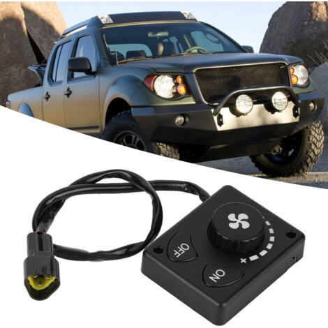 Interrupteur de Commande à Bouton pour Chauffage Parking Diesel 12V/24V Voiture Camion