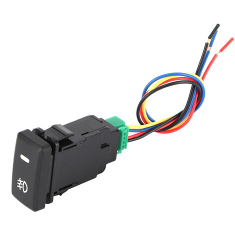Interrupteur de commande de bouton de phare antibrouillard avec fil 60x39x21mm, adapté pour Camry/YARIS/Highlander/PRIUS/LEVIN