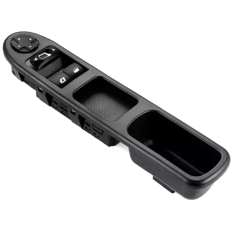 Aiperq - Interrupteur de commande de fenêtre électrique 6554.QC côté conducteur pour Peugeot 207 Citroën C3- Keyoung