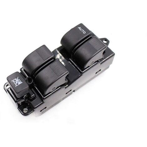 Interrupteur de commande de vitre gauche GJ6A-66-350A, compatible avec Mazda 6 323 FML, compatible avec Premacy, interrupteur principal de commande de vitre électrique GJ6A66350A GJ6A-66-350