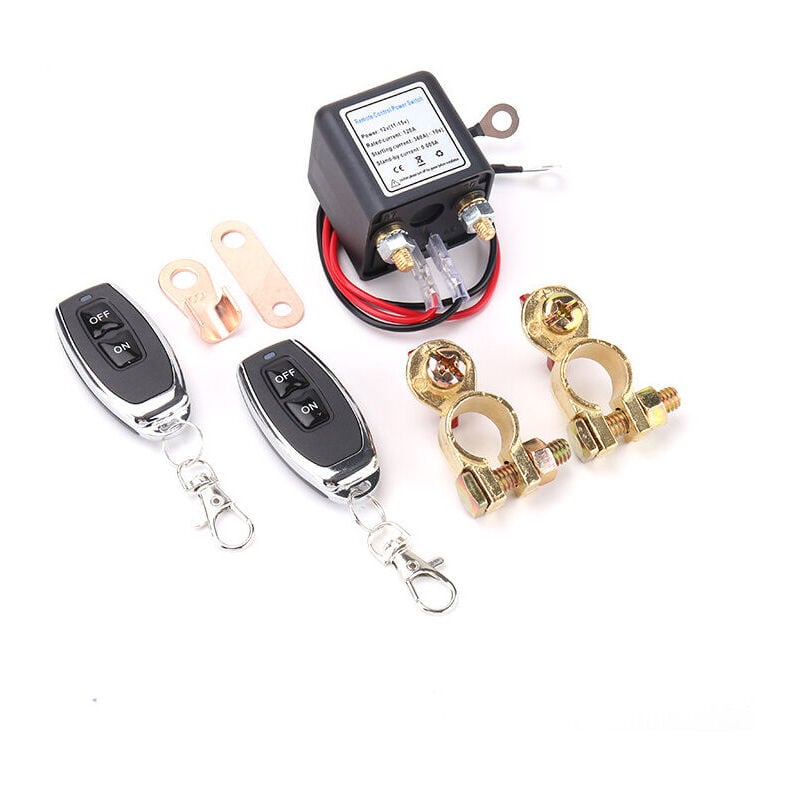 SNQ - Interrupteur de Déconnexion de Batterie à Distance Interrupteur de Mise à Niveau pour Camion de Voiture, Interrupteur de Déconnexion de