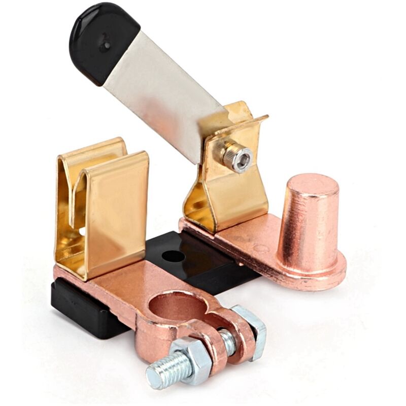 Jeffergarden Interrupteur de déconnexion de batterie de poste supérieur 12 V/24 V docteur couteau lame interrupteur principal batterie coupée