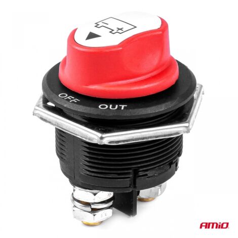 Interrupteur de déconnexion de courant de terre pour levier de batterie AMIO-03027