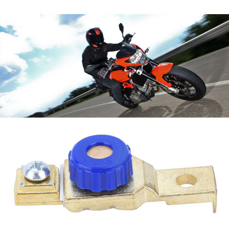 Interrupteur de Déconnexion Rapide pour Batterie Moto - Coupe-Circuit Principal Isolateur