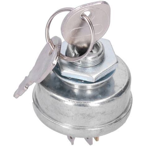 Interrupteur de Démarrage 24V pour Tondeuse à Gazon avec Clés, Compatible 365402 STD365402 3621R 4406R