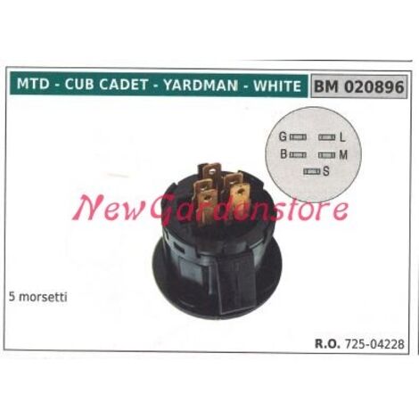 Interrupteur de démarrage MTD 5 bornes 020896