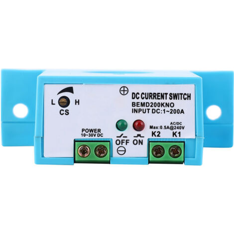 Interrupteur de Détection de Courant AC Ajustable Inflammable 1200A DC 1030V (Normalement Ouvert)