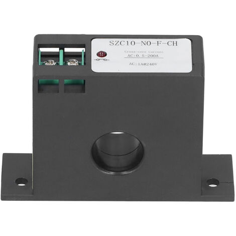 Interrupteur de Détection de Courant Normalement Ouvert Auto‑Alimenté 0.5‑200A SZC10‑NO‑F‑CH pour Applications Industrielles
