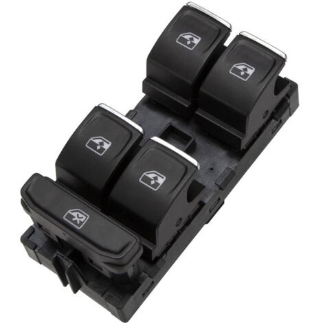 Interrupteur de Fenêtre Golf Mk7, KASturbo Bouton Lève Vitre pour Passat Touran Tiguan Arteon Karoq Kodiq Leon 5G0959857 5G0959857C 5G0959857B 5G0959857D