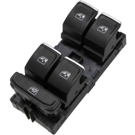 Interrupteur de Fenêtre Golf Mk7, KASturbo Bouton Lève Vitre pour Passat Touran Tiguan Arteon Karoq Kodiq Leon 5G0959857