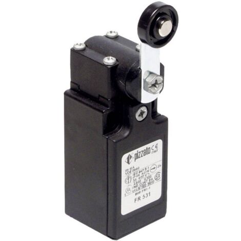 Interrupteur de fin de course 250 V/AC 6 A – Levier pivotant à galet à rappel – Indice de protection IP67 – 40 millions de cycles – Pizzato Elettrica