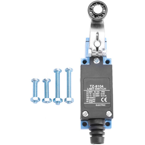 Interrupteur de fin de course à levier à rouleau de petite taille en alliage de zinc étanche, broyeur CNC à double boucle TZ-8104 rotatif ME-8108 pour interrupteur de porte d'imprimante 3D