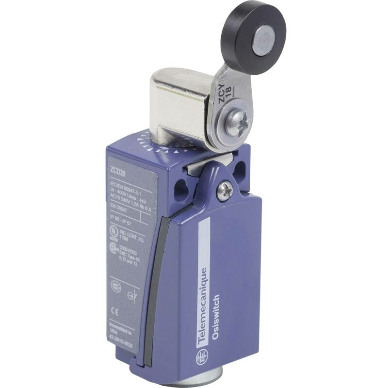 XCKD2118P16 XCKD2118P16 Interrupteur de fin de course levier à galet à rappel IP67 1 pc(s) - Schneider Electric