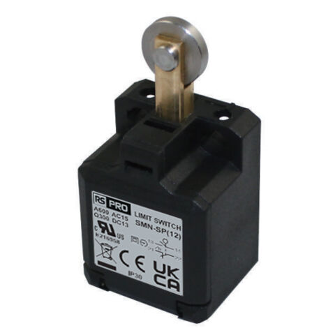 Interrupteur de fin de course RS PRO, A galet, 1 NF / 1 NO, 10A, 250V c.a. ( Prix pour 1 )