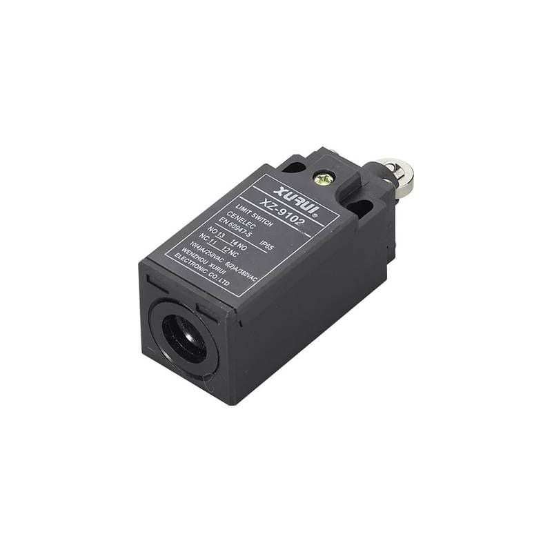 Interrupteur De Fin De Course Tru Components Xz-9/102 1426631 250 V/ac 10 A Poussoir À Galet À Rappel Ip65 1 Pc(S)