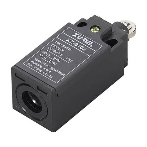 Tru Components – Interrupteur de fin de course 1426631 – Poussoir à galet à rappel – Tension 250 V/AC – Courant 10 A – Indice de protection IP65 - AC 10 A