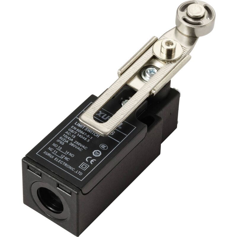 Tru Components - XZ-9/108 Interrupteur de fin de course 250 v/ac 10 a levier pivotant à galet à rappel IP65 1 pc(s) S805321