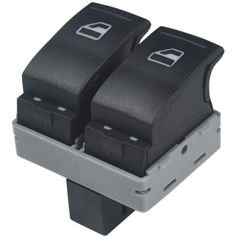 Interrupteur de lève-vitre, Bouton de Commutateur de Fenêtre électrique 7E0959855A pour Muvan T5 T6 2005-2009 côté conducteur-LIAIKI