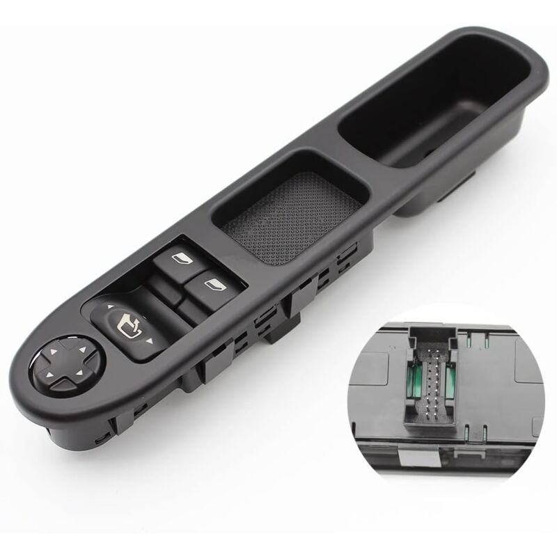 Rnemitery - Interrupteur de lève-vitre électrique pliable 13pins pour 207 207SW 207CC 6554QA 6554PZ 9654859677