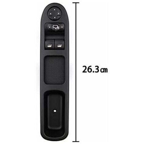 Interrupteur de lève-vitre électrique pliable à 13 broches, compatible avec les modèles 207, 207SW, 207CC, 6554QA, 6554PZ et 9654859677.