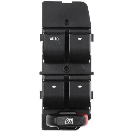 Interrupteur de lève-vitre électrique pour Chevrolet (conduite à gauche), référence 10340140, 5+7 broches, DS2122, noir.