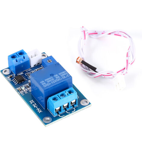 Interrupteur de Module Relais Photosensible 12V pour Éclairage Auto avec Capteur TP