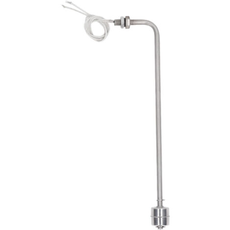 Interrupteur de Niveau d'Eau en Acier Inoxydable, Capteur à Flotteur pour Pompe, Aquarium, Bassin de Jardin, 0-220V AC