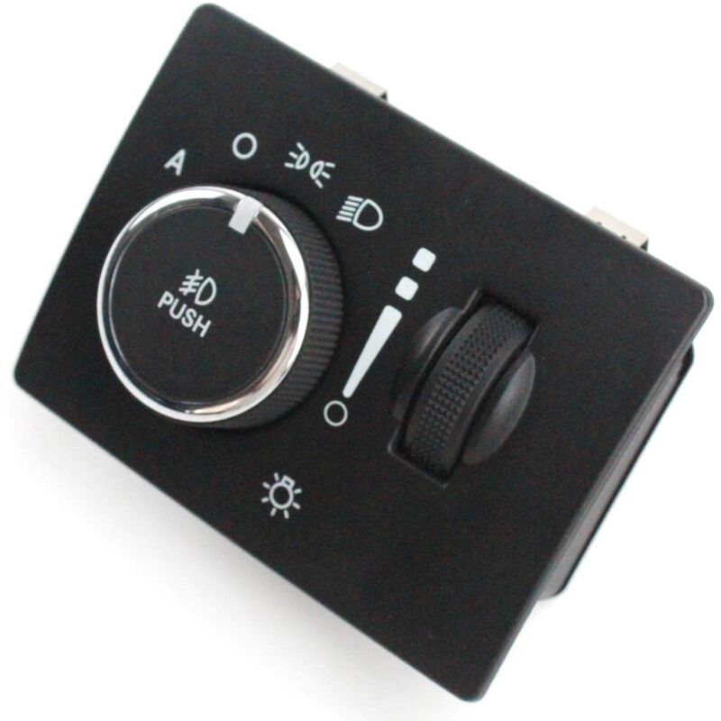 Start - Interrupteur de phare avant daysyore 68189148AA neuf pour Dodge Challenger 2014 Pièces de rechange pour interrupteur automatique, avec