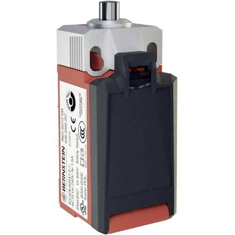 Bernstein 6083000261 IN65-SU1Z knk Interrupteur de position 240 v/ac 5 a levier à galet d'équerre IP66/IP67 1 pc(s)