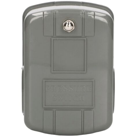 Interrupteur de Pression Automatique Ajustable pour Pompe à Eau 110V-230V en Métal/Plastique avec Raccord ZG1/4