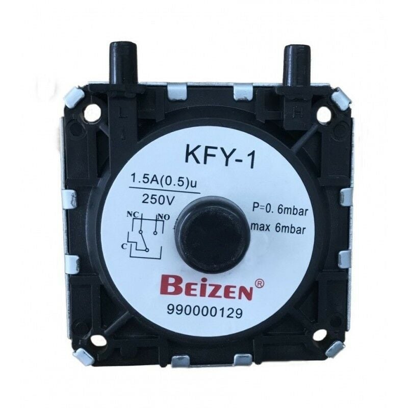 Chaudière aérienne réglable Prisonniers de 0,4 à 6 mbar Norme