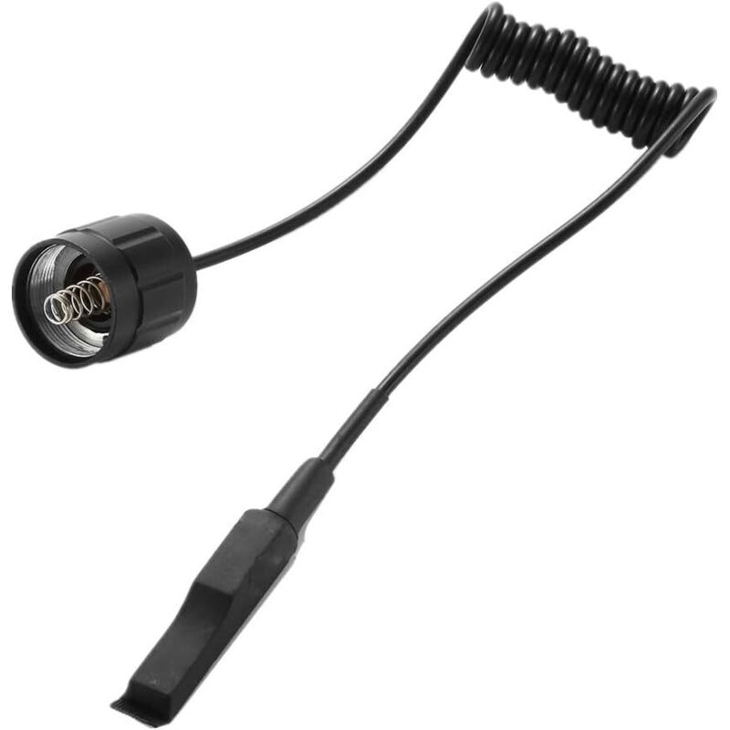 Interrupteur de pression à distance de lampe de poche tactique, interrupteur de limite de lampe de poche tactique militaire extérieur pour WF-501B