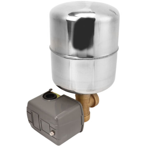 Interrupteur de Pression pour Pompe Automatique, Acier Inoxydable, Vanne 4 Voies, Contrôleur 110V-230V, Réservoir Hydraulique