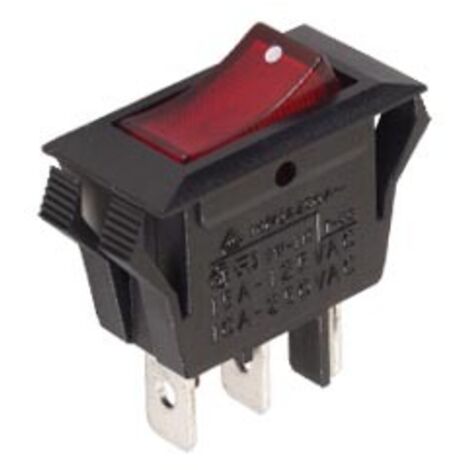 INTERRUPTEUR DE PUISSANCE A BASCULE 10A-250V SPDT ON-ON VELLEMAN R902B