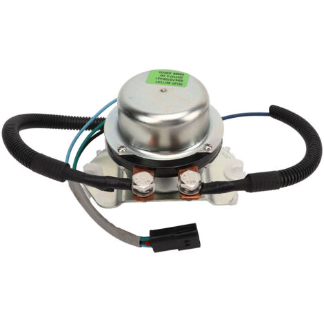 Interrupteur de relais de batterie 24V pour excavatrice, borne en cuivre rouge, remplacement pour Kobelco SK135, interrupteur principal d'alimentation